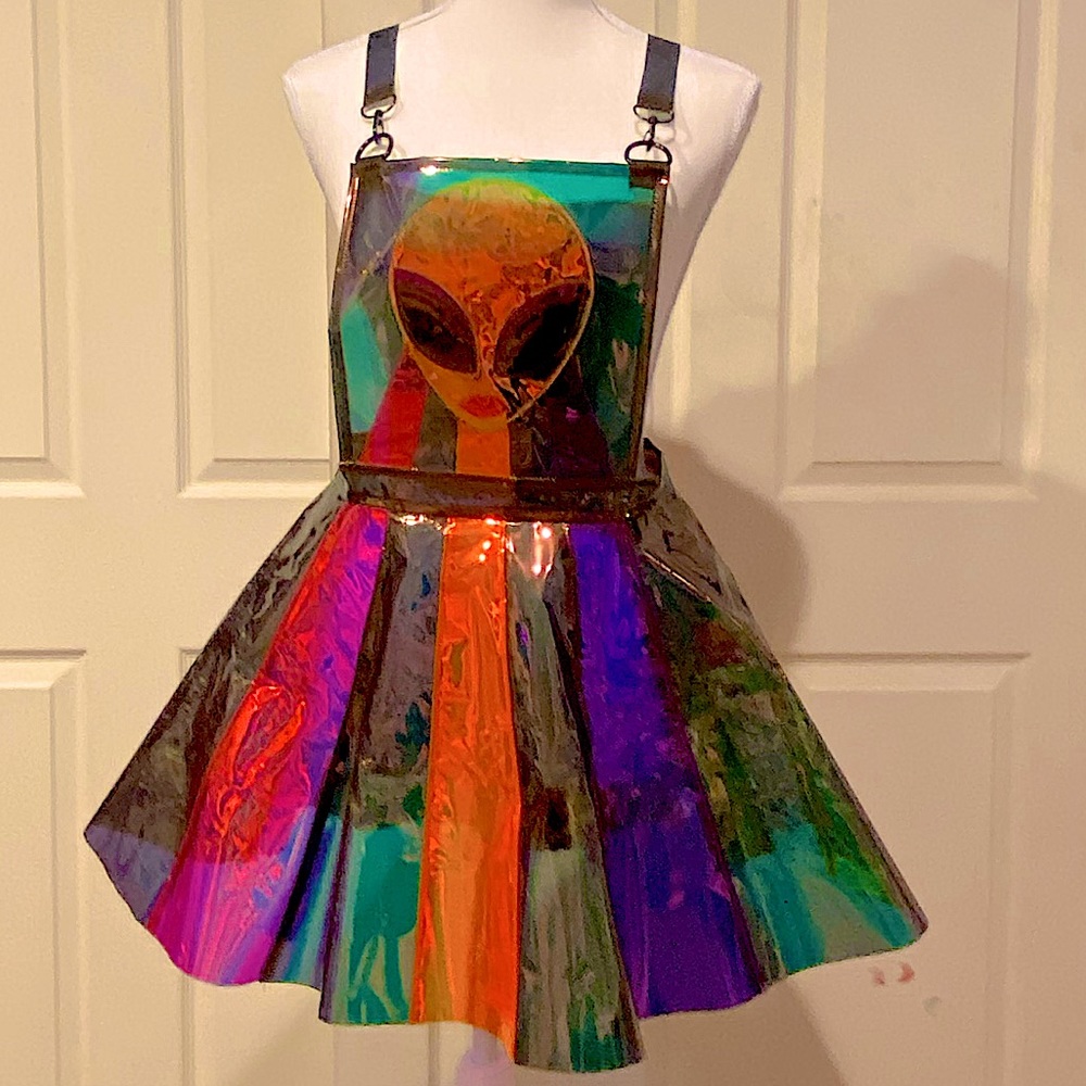 PVC Alien Overall Dress